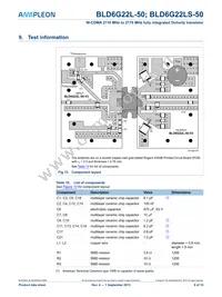 BLD6G22LS-50 Datasheet Page 9