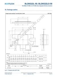 BLD6G22LS-50 Datasheet Page 10