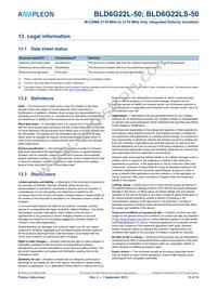 BLD6G22LS-50 Datasheet Page 13