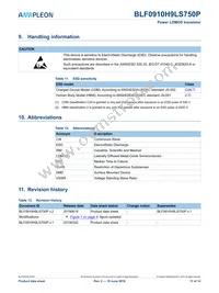 BLF0910H9LS750PU Datasheet Page 11