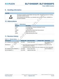 BLF10H6600PU Datasheet Page 15