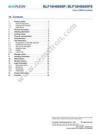 BLF10H6600PU Datasheet Page 18