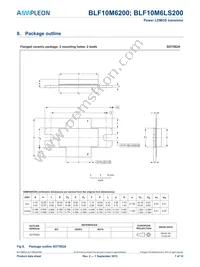 BLF10M6LS200U Datasheet Page 7