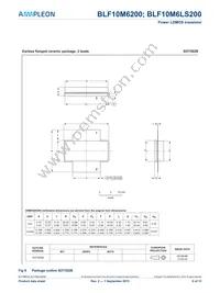 BLF10M6LS200U Datasheet Page 8