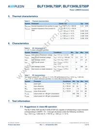 BLF13H9L750PU Datasheet Page 3