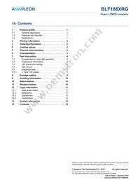 BLF188XRGJ Datasheet Page 13