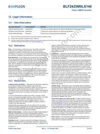 BLF2425M9LS140J Datasheet Page 8