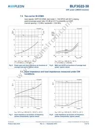 BLF3G22-30 Datasheet Page 6