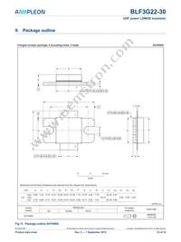 BLF3G22-30 Datasheet Page 10