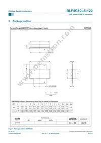 BLF4G10LS-120 Datasheet Page 9