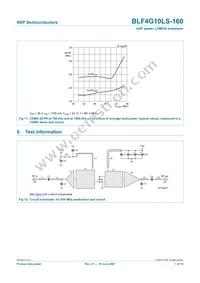 BLF4G10LS-160 Datasheet Page 7