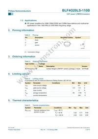 BLF4G20LS-110B Datasheet Page 2