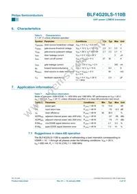 BLF4G20LS-110B Datasheet Page 3