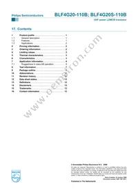 BLF4G20S-110B Datasheet Page 14
