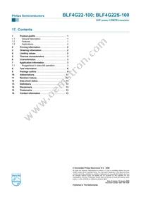 BLF4G22S-100 Datasheet Page 14