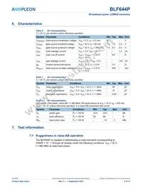 BLF644PU Datasheet Page 3