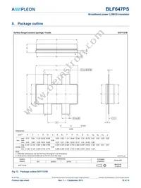 BLF647PSJ Datasheet Page 10