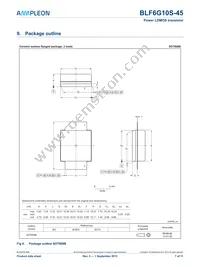 BLF6G10S-45 Datasheet Page 7