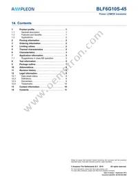BLF6G10S-45 Datasheet Page 11