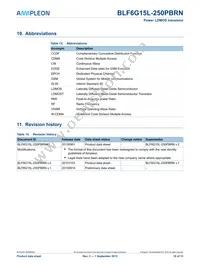 BLF6G15L-250PBRN Datasheet Page 10