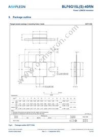 BLF6G15LS-40RN Datasheet Page 7