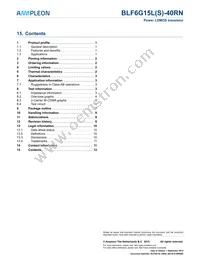 BLF6G15LS-40RN Datasheet Page 12