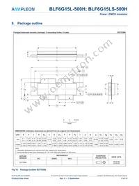 BLF6G15LS-500H Datasheet Page 8