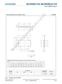 BLF6G20-110 Datasheet Page 7