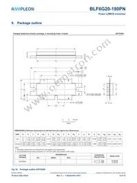 BLF6G20-180PN Datasheet Page 8