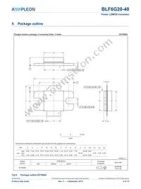 BLF6G20-40 Datasheet Page 8