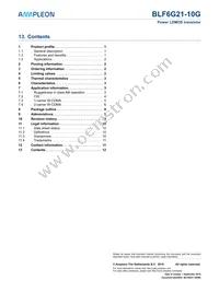 BLF6G21-10G Datasheet Page 12