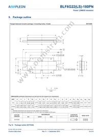 BLF6G22LS-180PN:11 Datasheet Page 9