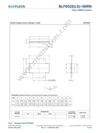 BLF6G22LS-180RN:11 Datasheet Page 8