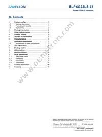 BLF6G22LS-75 Datasheet Page 11