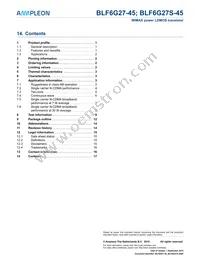 BLF6G27-45 Datasheet Page 17