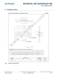 BLF6H10LS-160 Datasheet Page 7