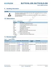 BLF7G10L-250 Datasheet Page 10