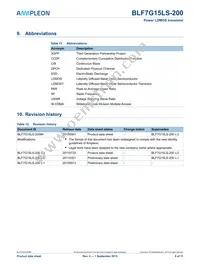 BLF7G15LS-200 Datasheet Page 8