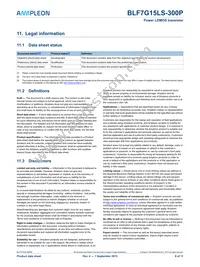 BLF7G15LS-300P Datasheet Page 9