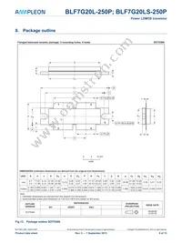BLF7G20LS-250P Datasheet Page 9
