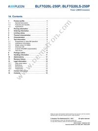 BLF7G20LS-250P Datasheet Page 15