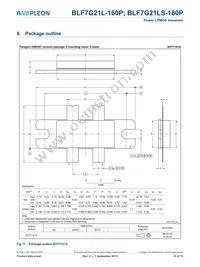 BLF7G21LS-160P Datasheet Page 10