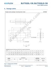 BLF7G22L-130 Datasheet Page 10