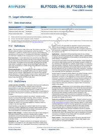 BLF7G22L-160 Datasheet Page 16