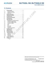 BLF7G22L-160 Datasheet Page 18