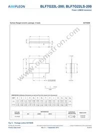 BLF7G22L-200 Datasheet Page 9