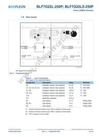 BLF7G22L-250P Datasheet Page 8