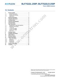BLF7G22L-250P Datasheet Page 14
