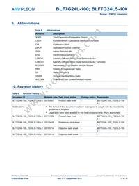 BLF7G24L-100 Datasheet Page 11