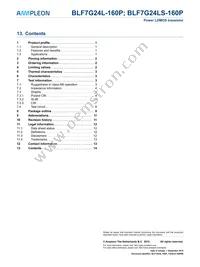 BLF7G24LS-160P Datasheet Page 14